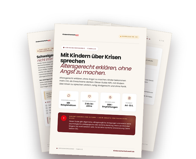Vorschau: Mit Kindern über Krisen sprechen