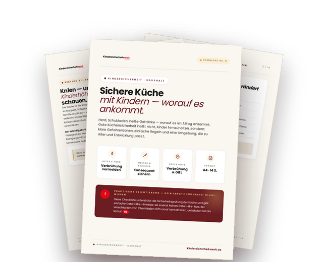 Vorschau: Sichere Küche mit Kindern