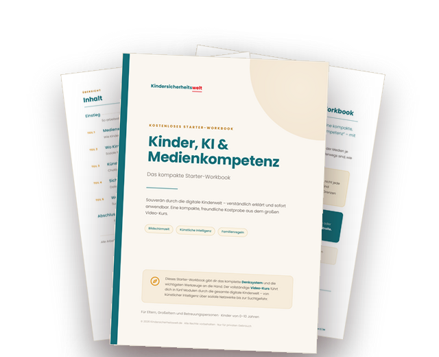 Vorschau Starter-Workbook Kinder, KI & Medienkompetenz